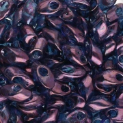 Long Magatama Miyuki 4x7 mm LMA-1884 - Violet Gold Luster x10g