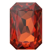 Cabochon PureCrystal 4627 27x18.5 mm - Persian Red x1