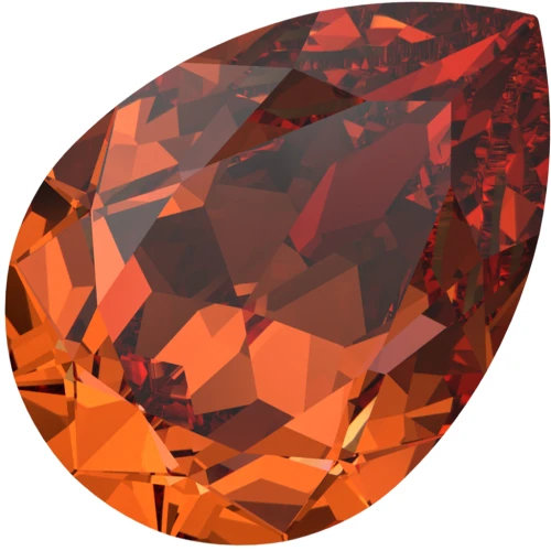 Cabochon PureCrystal 4320 18x13 mm - Persian Red x1