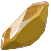 Cabochon PureCrystal 4120 14x10 mm - Crystal Tuscan Yellow Lux x1