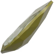 Cabochon PureCrystal 4327 30x20 mm - Crystal Herbal Green Lux x1