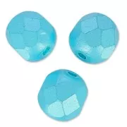 Facettes 6 mm Pastel Aqua x25