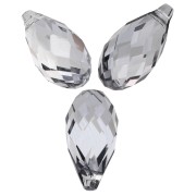Pendentif - Gouttes PureCrystal 6010 11x5.5 mm - Crystal Urban Grey x4 Gouttes PureCrystal 6010 11x5.5 mm - Crystal Urban Grey x4
