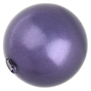 Nacrée semi-percée PureCrystal 5818 8 mm - Crystal Iris Pearl x1