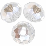 Crystal - Perles rondes aplaties PureCrystal 5040 4 mm - Crystal Moonlight x20 Perles rondes aplaties PureCrystal 5040 4 mm - Crystal Moonlight x20
