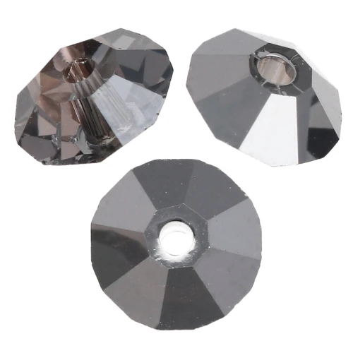 Toupies aplaties PureCrystal 5305 5 mm - Crystal Silver Night x30