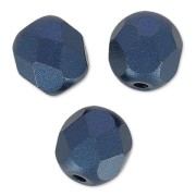 Facettes 6 mm Alabaster Pastel Montana Blue x25|raw }}
