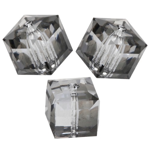 Cube Swarovski 5601 8 mm - Crystal Urban Grey x1