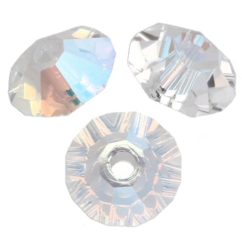 Toupies aplaties Swarovski 5305 5 mm - Crystal Shimmer x30