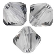 Toupies en cristal Swarovski 5328 4 mm - Crystal Urban Grey x50
