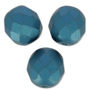 Facettes 8 mm Pastel Petrol x20