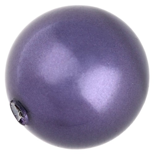 Nacrée Swarovski semi-percée 5818 6 mm - Crystal Iris Pearl x1