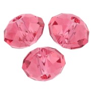 Padparadscha - Perle ronde aplatie PureCrystal 5040 6 mm - Padparasha x1 Perle ronde aplatie PureCrystal 5040 6 mm - Padparasha x1
