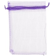 Sachets Organza 100x145 mm Mauve x20|raw }}
