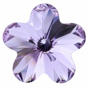 Cabochon Fleur Swarovski 4744 10 mm - Violet x1