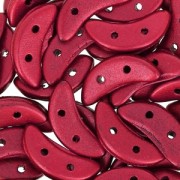 Czechmates Crescent 2 trous 3 x 10 mm Red Mat x5g|raw }}
