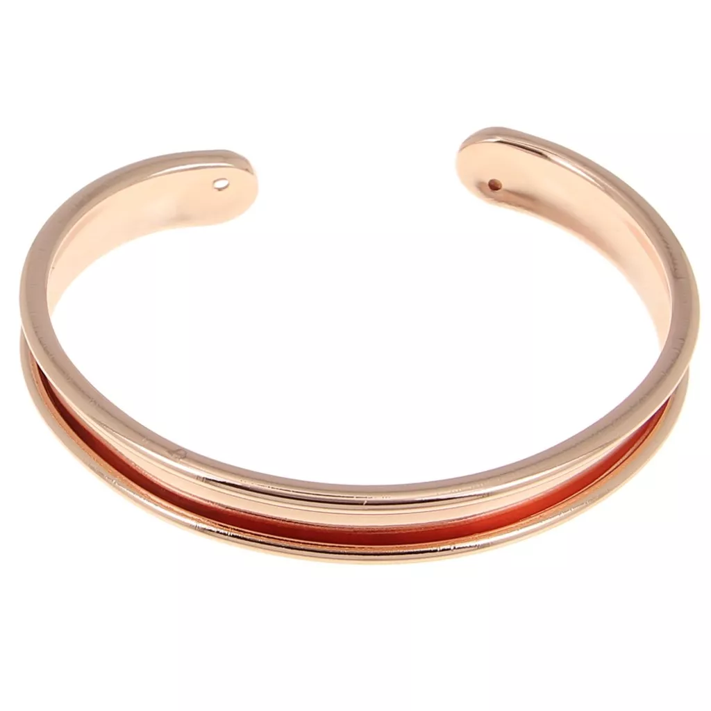 Bracelet Femme Go Mademoiselle Pierres Naturelles Roses Et Acier Doré