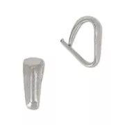 Attaches pendentifs  7 mm rhodié x100