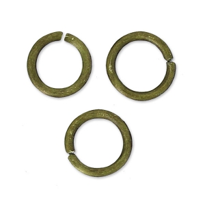Anneaux ouverts 5x0.7 mm bronze x50