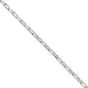 Chaîne maille rectangle 5x3 mm en Acier inoxydable x99cm