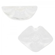 Bouche en verre à garnir 26x19x11 mm x1|raw }}