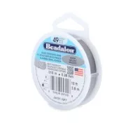 Fil Cablé 49 brins 0.38 mm - Beadalon - Acier x3,05 m