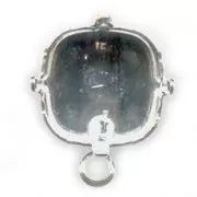 Clous d'oreilles porte-cabochon PureCrystal 4470 12 mm - Argenté x2