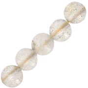 Perles rondes 3 mm en pierre gemme Labradorite x25|raw }}