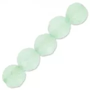 Perles Rondes facettées 6 mm pierre gemme Amazonite x15