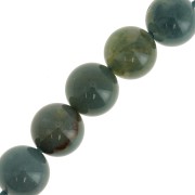 Perles rondes 10 mm pierre gemme Agate Indienne x5|raw }}