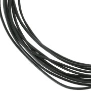 Cordon cuir 1 mm Dark Green x 3m