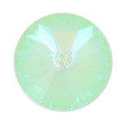 Cabochon PureCrystal 1122 Rivoli 14 mm Crystal AB Ultra Mint