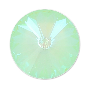 Cabochon PureCrystal 1122 Rivoli 14 mm Crystal AB Ultra Mint
