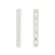 Intercalaire 5 rangs 31x4 mm argenté x1