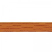 Lacet cuir double foulonné 5 mm Marron clair x 50cm|raw }}