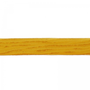 Lacet cuir double foulonné 5 mm Moutarde x 50cm