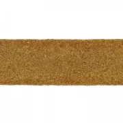 Lacet cuir double façon daim irisé 10 mm Golden x 50cm