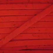 Lacet liège double 5 mm Rouge x 50cm