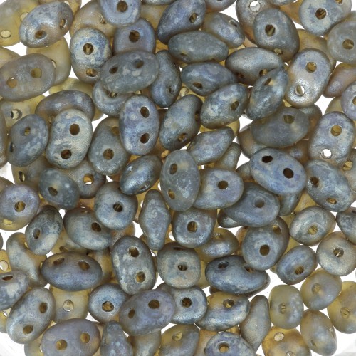 SuperDuo 2,5x5 mm Matte Black Diamond Rembrandt x10g