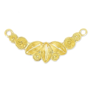 Intercalaire pour cabochons PureCrystal 1028/1088 et 4228 6x3mm doré