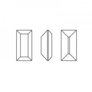 Cabochons baguettes PureCrystal 4501 4x2 mm Crystal x8