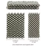 Rocaille Toho Demi Round 11/0 TO11RDR0081 - Hematite Metallic x5g