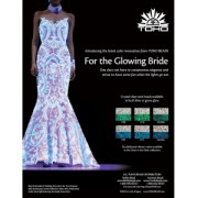 Rocaille Toho 11/0 TO11R2701 - Glow In The Dark Crystal/Glow Blue x8g