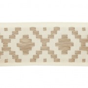 Galon fantaisie losanges 18 mm Beige x1m|raw }}