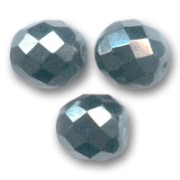 Facettes 10 mm Jet Hematite x10|raw }}