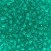 Miyuki Delica 11/0 DB0786 - Dyed Semi Mat Transparent Teal x8g