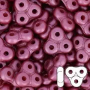 Trinity Beads 6 mm Pastel Burgundy x5g