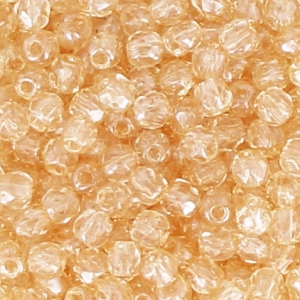Facettes 2 mm véritable (True 2) Crystal Champagne Luster x50