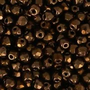 Facettes 2 mm - Jet Bronze x50