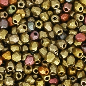 Facettes 2 mm - Metallic Mix x50